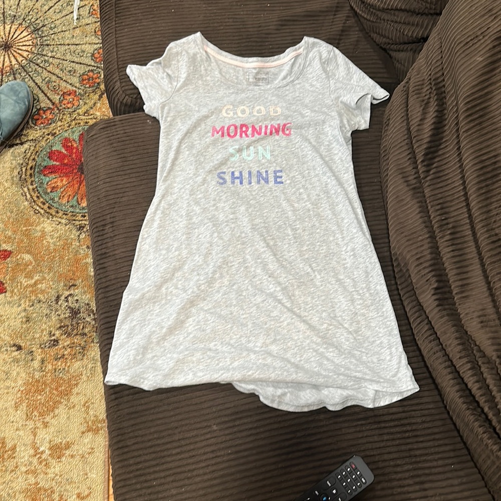 Sonoma Gray Night Gown “Good Morning Sunshine” XS Size